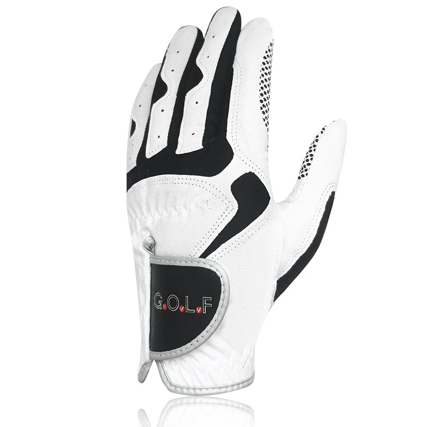 Herren Golfhandschuh – Verbesserte Griffigkeit | Atmungsaktiv & Bequem | Für Linke oder Rechte Hand, 1 Stück Kaufschwan®