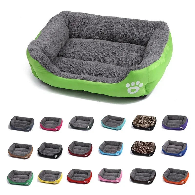 Weiches Warmes Haustierbett – Sofa Bett mit Wasserdichtem Boden für Hunde & Katzen Kaufschwan®