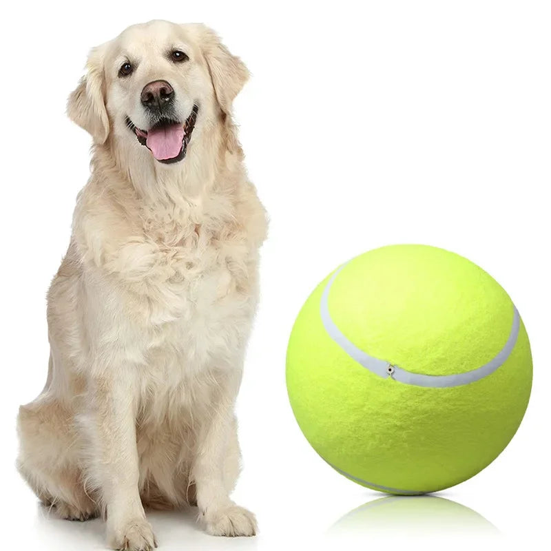 Riesen Tennisball für Hunde – Aufblasbares Interaktives Hundespielzeug Kaufschwan®