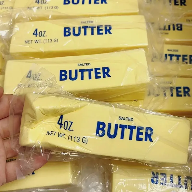 Butterstück-Squishy – Weiches Elastisches Knautsch- & Fidget-Spielzeug, Lustiger Scherzartikel & Sensorikspielzeug zum Stressabbau