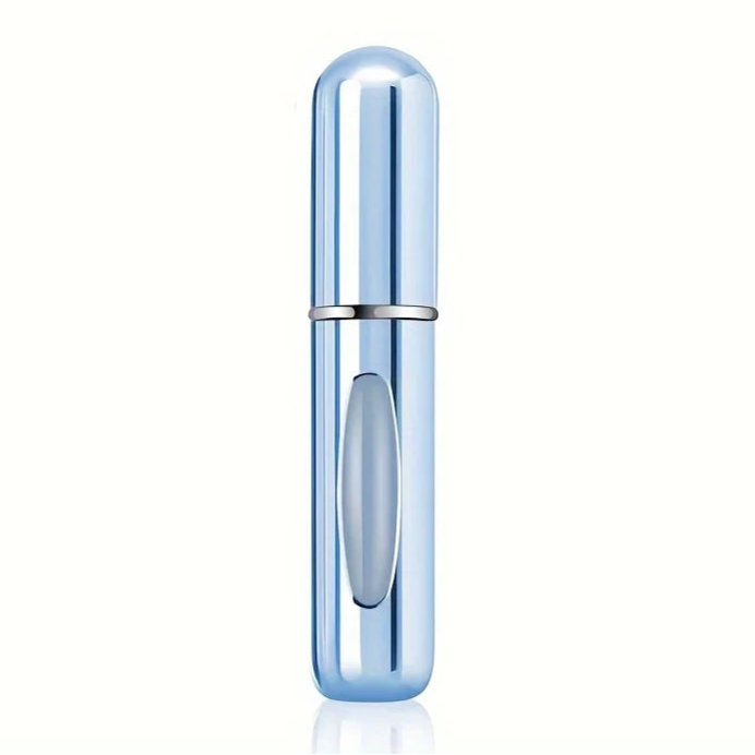 5ml Parfüm Zerstäuber – Tragbare Nachfüllbare Sprayflaschen | Mini Aluminium Reise-Kosmetikbehälter Kaufschwan® Blau