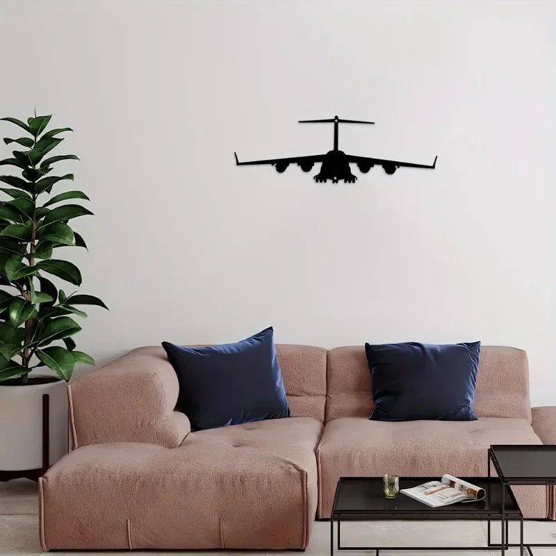 Metall Transportflugzeug Wanddeko – Eisen Innen Wandkunst Kaufschwan®