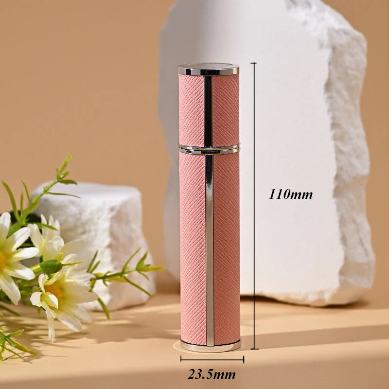 10ml Luxus Leder Glas Parfüm Sprayflasche – Tragbarer Nachfüllbarer Mini Atomizer | Reise-Parfüm Nachfüllbehälter Kaufschwan®