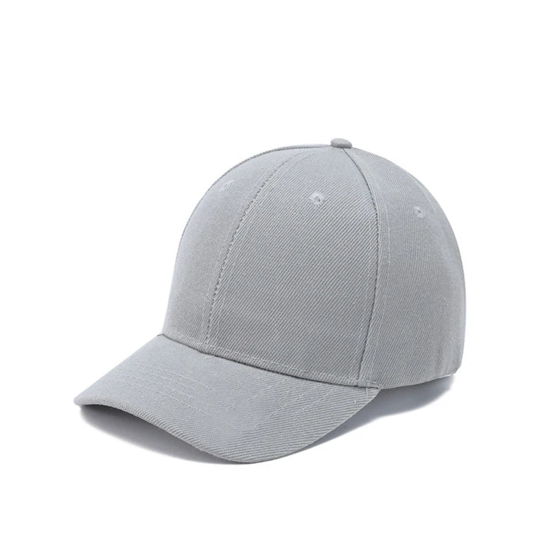 Kinder Baseballkappe | Verstellbare Sommer Baseballcap für Jungen & Mädchen | Reise & Outdoor Sonnenschutz Baseballcap Kaufschwan® Grau