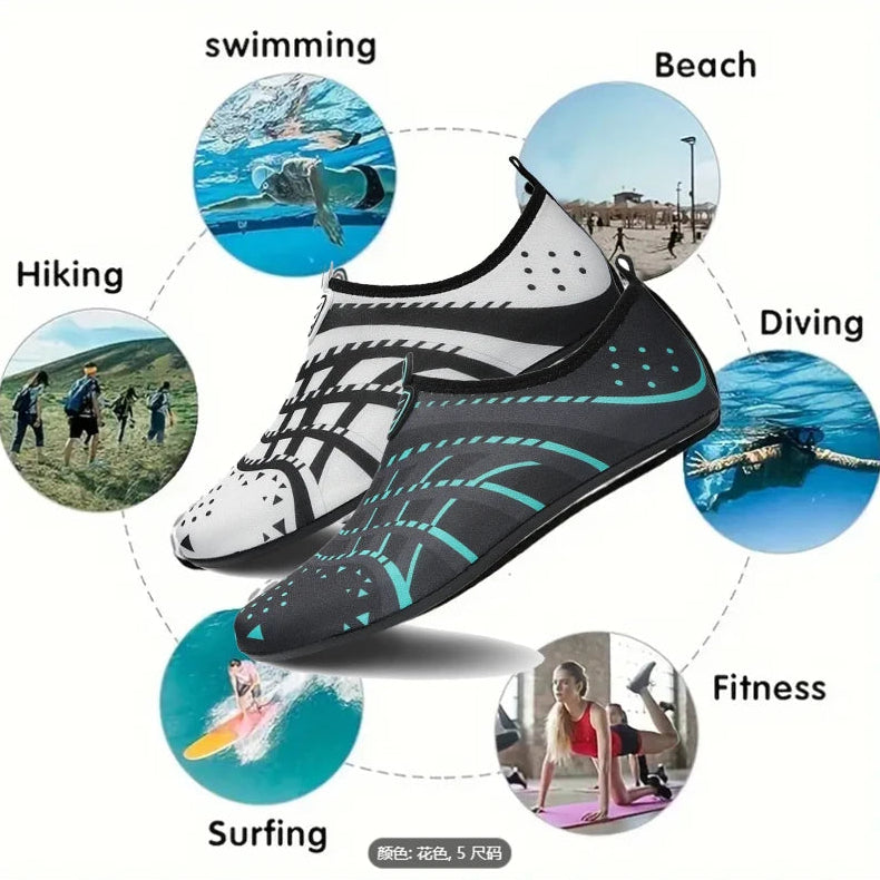 Unisex Sommer Wasserschuhe – Atmungsaktive Aqua Sneaker für Strand, Schwimmen & Tauchen Kaufschwan®