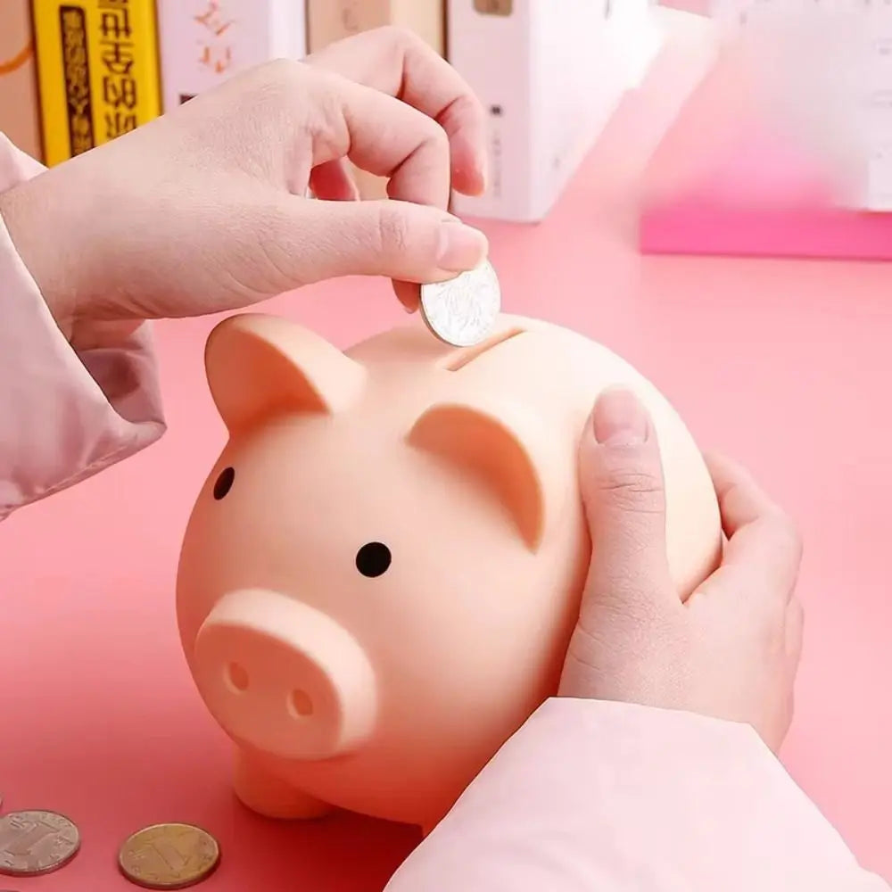 Cartoon Schwein Spardose – Kinder Münz Sparbox und Geschenkidee Kaufschwan®