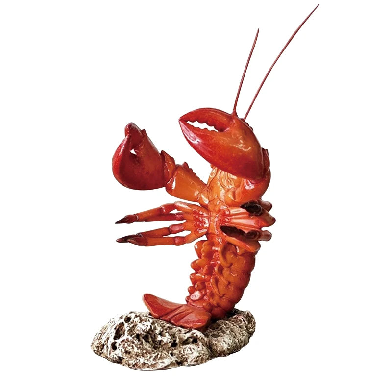 Hummer Weinflaschenhalter – Harz Langusten Flaschenständer | Maritime Küchen- & Bar Dekoration | Meeres-Themen Ornament Kaufschwan®