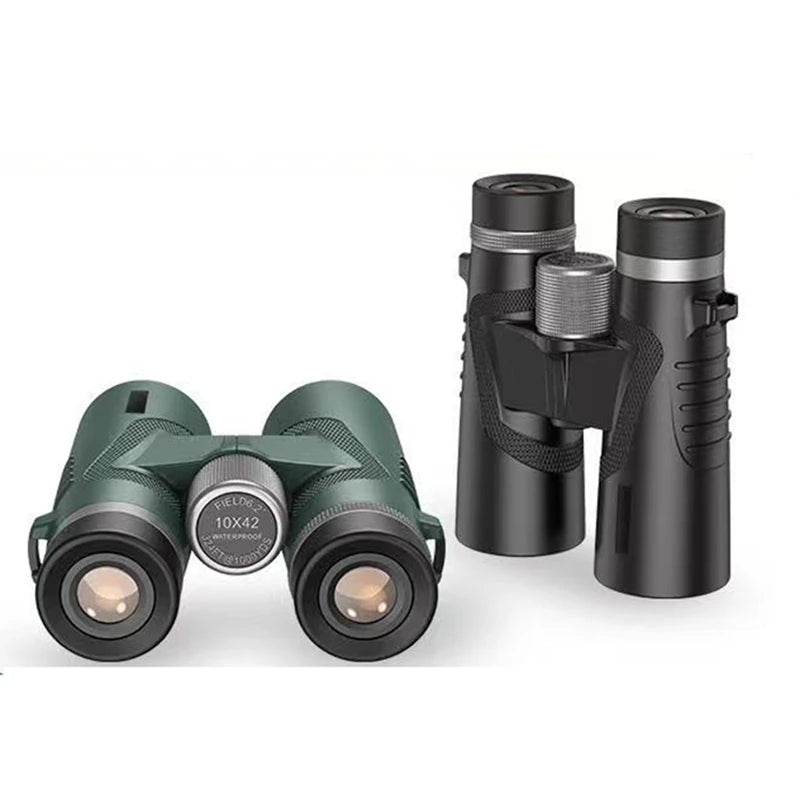 Professionelles 10x42 HD Hochleistungsfernglas – Lila Beschichtetes High-Definition Teleskop mit BAK-4 Linse für Outdoor & Safari Kaufschwan®