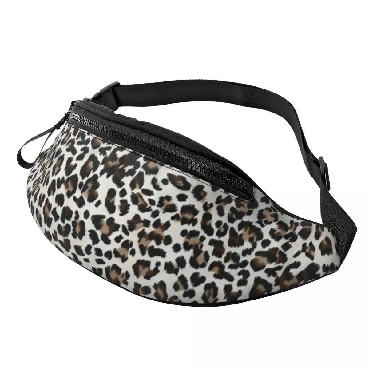 Leopardenmuster Gürteltasche – Unisex Hüfttasche | Cheetah Print Crossbody Bag für Laufen, Reisen & Handy