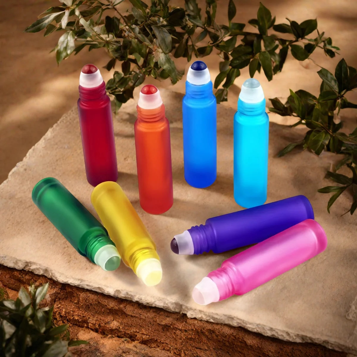 10ml Glas Parfüm Nachfüllflaschen – Reise Roll-On Flaschen für Ätherische Öle | Nachfüllbare Parfümroller Kaufschwan®