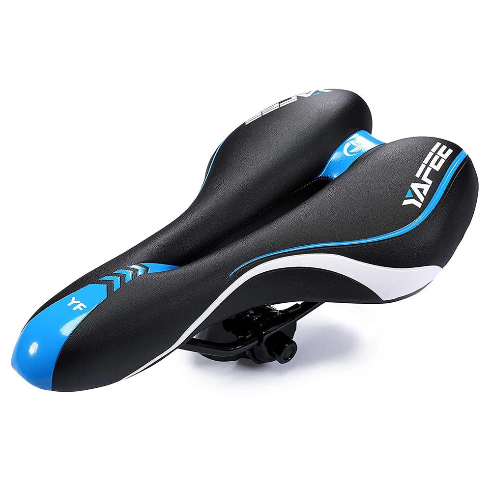 Mountainbike Fahrradsattel – Bequemer Weicher Rennradsitz mit Hohlraum | Verschleißfester Komfort Sattel für Sport & Fitness Kaufschwan®