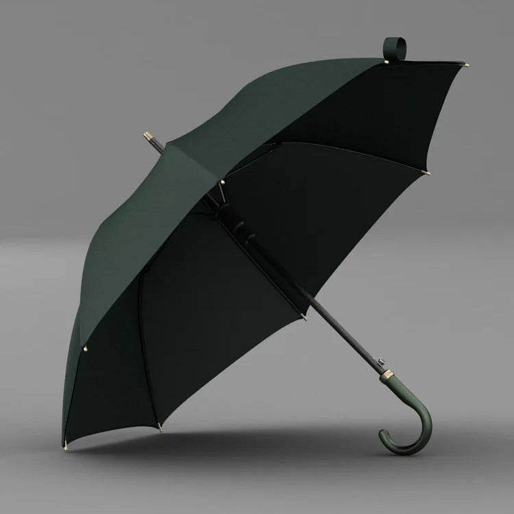 Winddichter Langgriff-Golfschirm – Luxus Business-Regenschirm für Herren & Damen, 8 Streben, 120cm Großschirm von Kaufschwan®