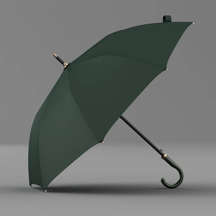 Winddichter Langgriff-Golfschirm – Luxus Business-Regenschirm für Herren & Damen, 8 Streben, 120cm Großschirm von Kaufschwan®