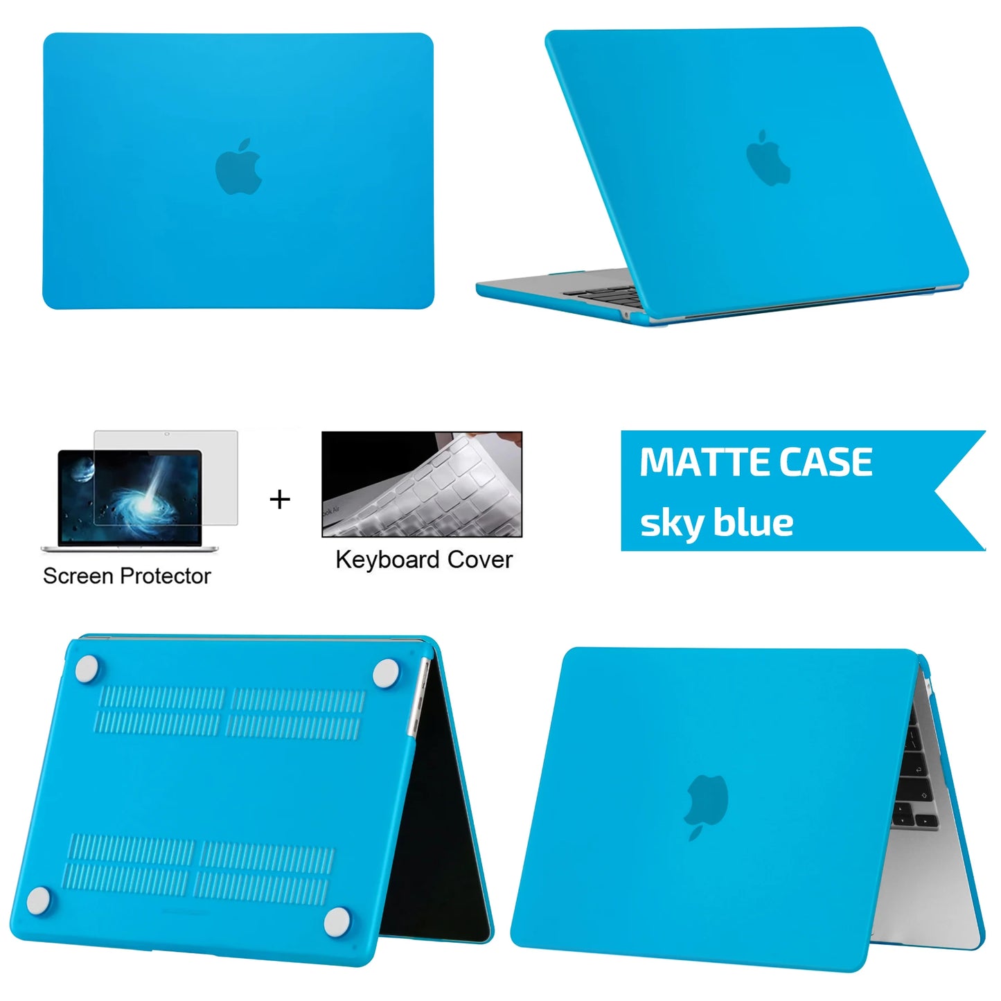 Laptop Hülle für MacBook Air & Pro – Schlanke Stoßfeste Hartschalen Schutzhülle Kaufschwan®