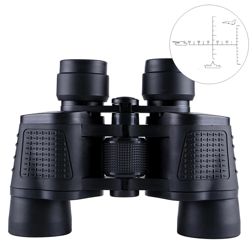 80x80 Outdoor Fernglas – Tragbares Hochvergrößerungs- Linsenfernglas mit Aufbewahrungstasche für Sport, Konzerte & Vogelbeobachtung Kaufschwan®