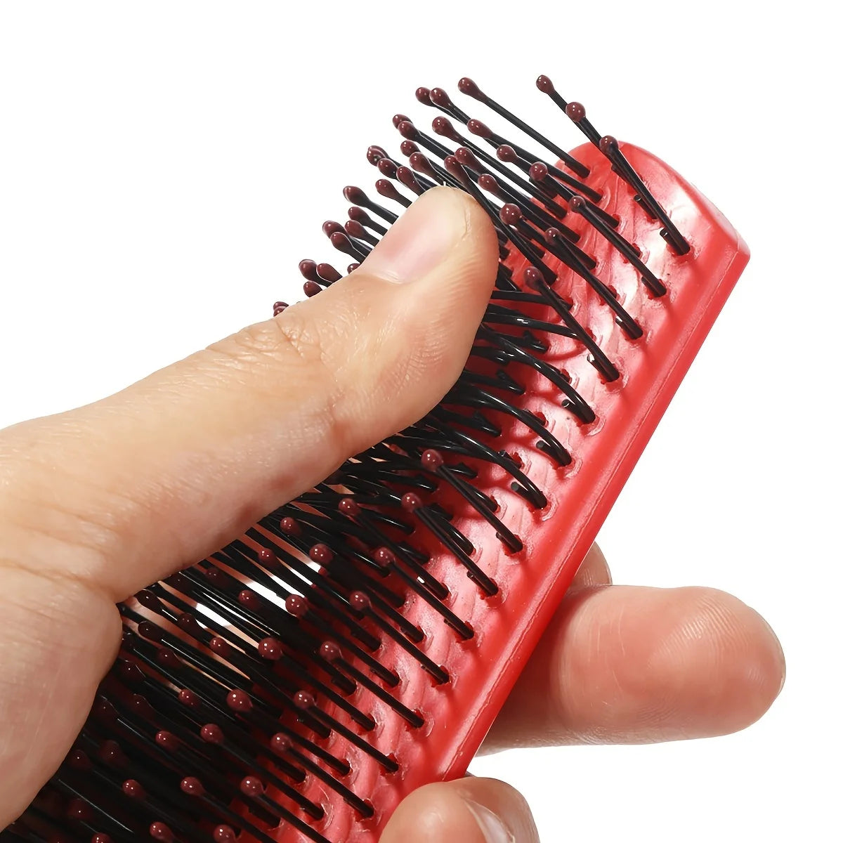 Kunststoff Entwirrungs-Haarbürste – Massagekamm für Alle Haartypen | Unisex Friseur-Werkzeug für Damen & Herren Kaufschwan®