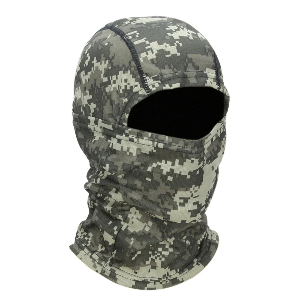 Camouflage Balaclava Mütze – Vollgesichtsmaske für Radfahren & Outdoor Sport | Skimaske Motorrad Helm Unterziehmütze Kaufschwan® Design 8