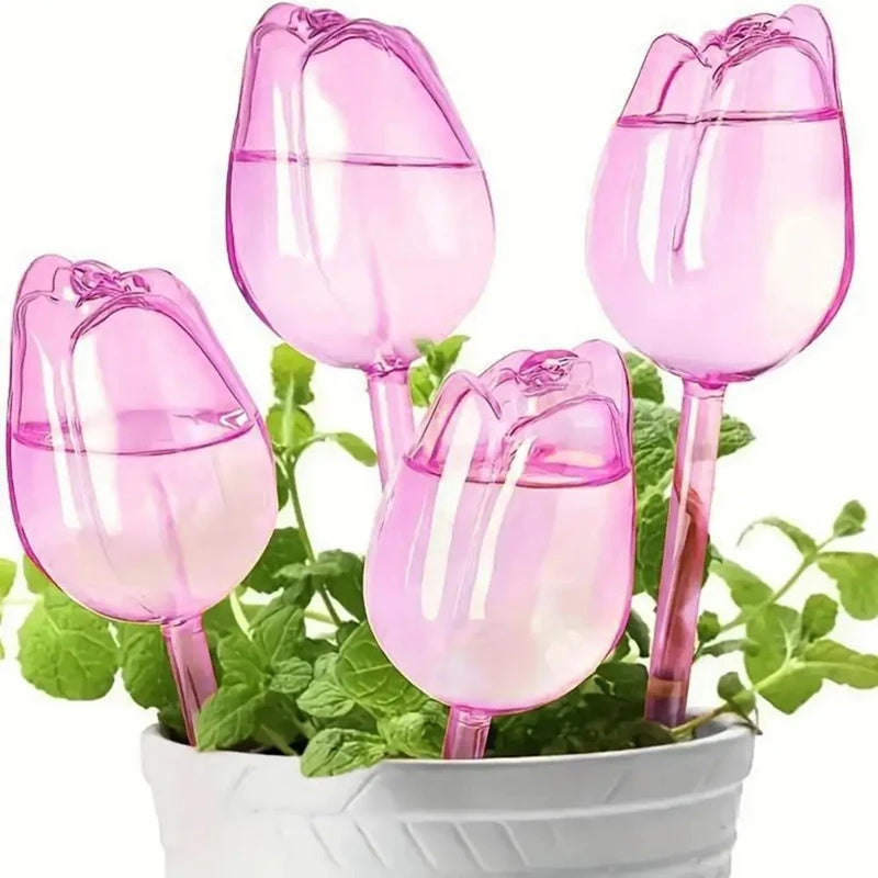 Pflanzenbewässerungs-Kugeln aus Kunststoff Glas – Automatisches Selbstbewässerungssystem | Leichtes Tropfbewässerungsgerät für Haus & Garten Kaufschwan®