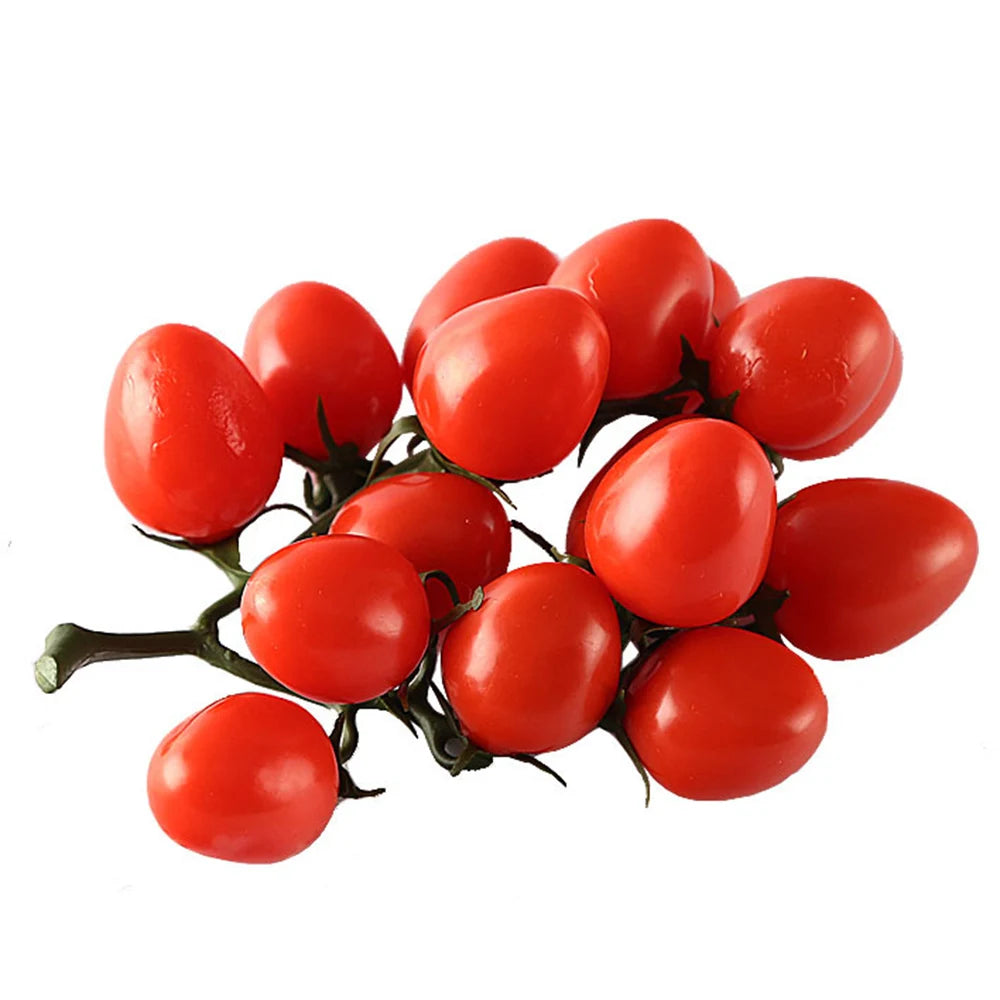 Hochwertige Künstliche Tomate – Realistische Plastik Tomaten Dekoration für Party, Schrank & Küche (19cm) Kaufschwan®