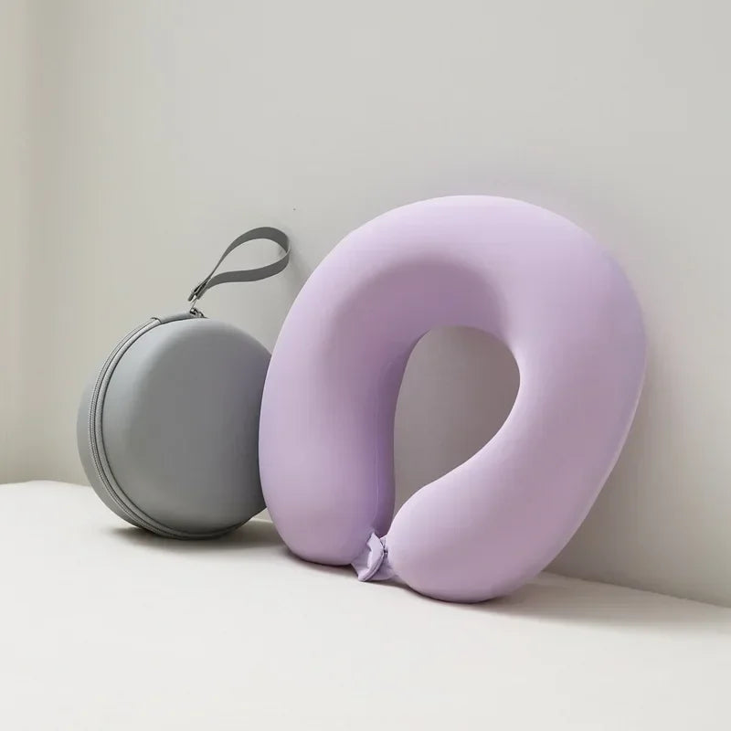 Multifunktionales U Förmiges Reisekissen – Memory Foam Nackenkissen mit Langsamer Rückfederung Kaufschwan®