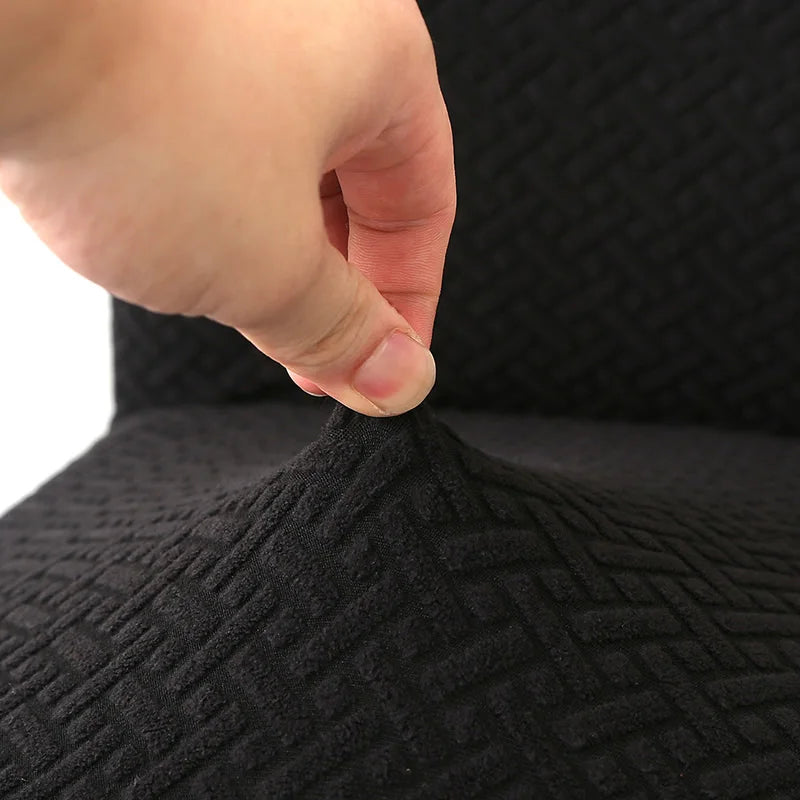 Elastischer Esszimmer Stuhlbezug – Dehnbarer Dicker Jacquard Küchenstuhl Überzug für Esszimmer, Hotel, Hochzeit & Bankett Kaufschwan®