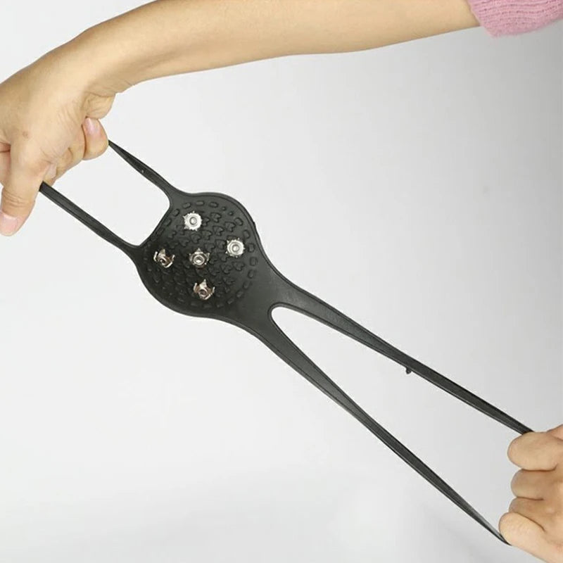 5/8-Zacken Eis Krallen Schuhüberzüge – Anti-Rutsch Spikes für Schuhe | Outdoor Wandern & Bergsteigen Schnee Steigeisen Kaufschwan®