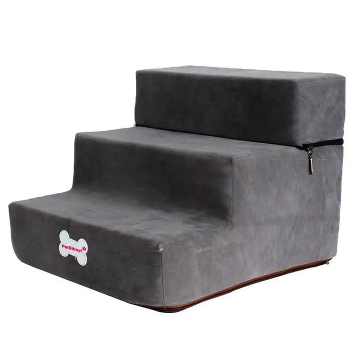 3-Stufen Hundetreppe 30cm – Rutschfeste Abnehmbare Haustiertreppe für Kleine Hunde & Katzen Kaufschwan®