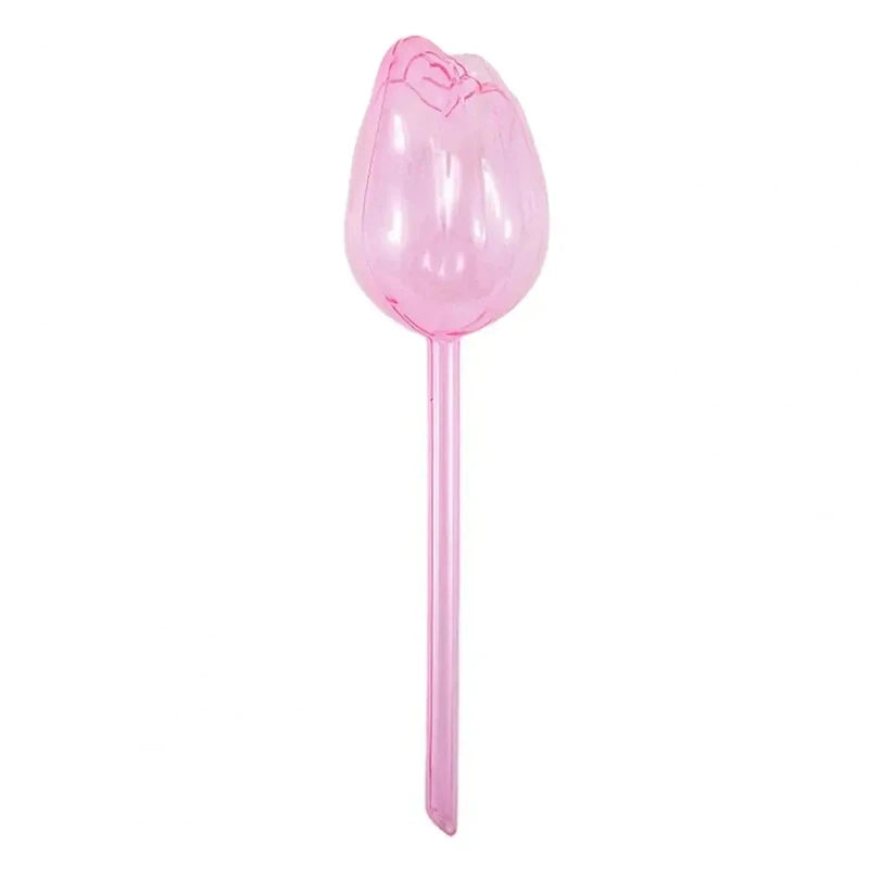 Pflanzenbewässerungs-Kugeln aus Kunststoff Glas – Automatisches Selbstbewässerungssystem | Leichtes Tropfbewässerungsgerät für Haus & Garten Kaufschwan® Rosa 1 Stück