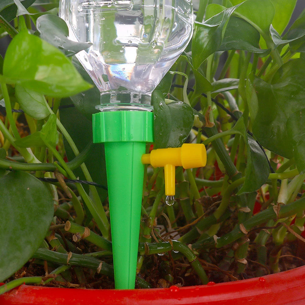 Automatisches Bewässerungsset – Selbstbewässerung & Tropfbewässerungssystem | Intelligente Bewässerungssteuerung für Haus & Gartenpflanzen Kaufschwan®