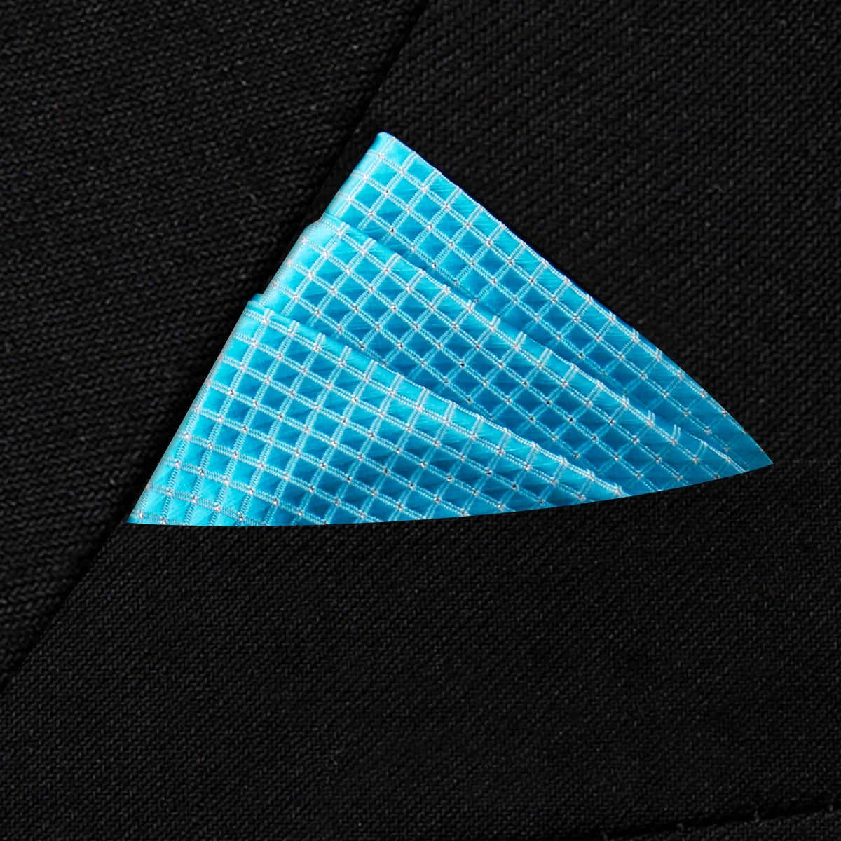 Herren Einstecktuch – Neues Design Jacquard Gewebtes Taschentuch, Braunes Anzug Accessoire für Hochzeit, Party & Formelle Anlässe