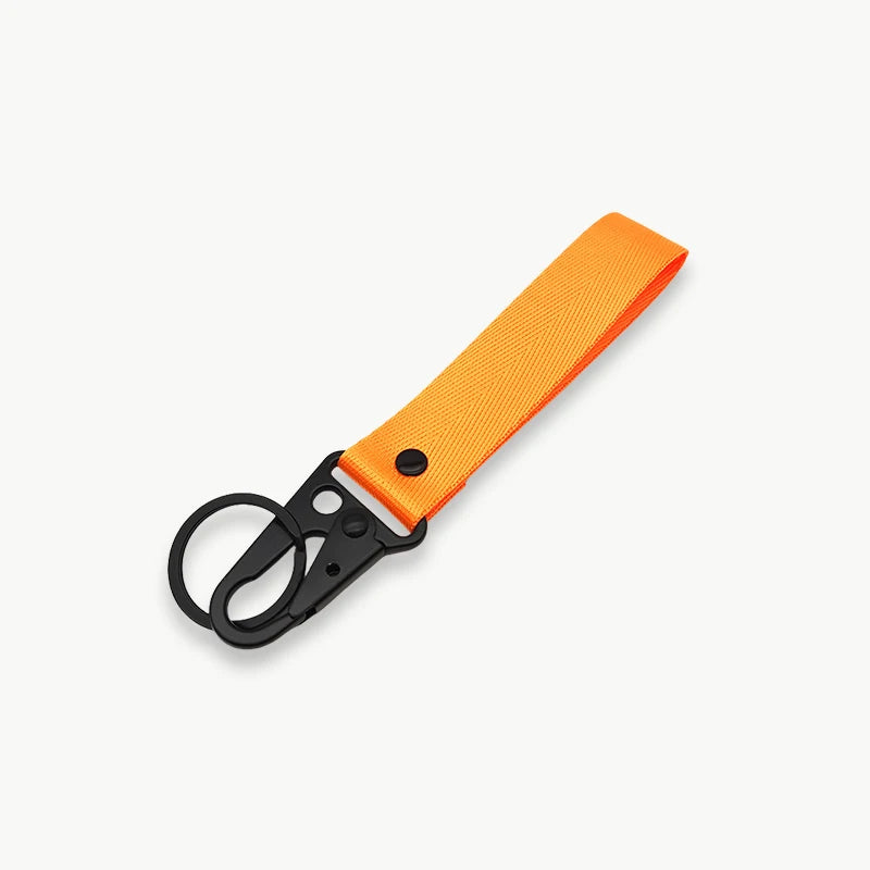 Personalisierter Schlüsselanhänger fürs Handgelenk – Mit eigenem Text oder Logo | Lanyard mit Clip für Auto & Motorrad, Unisex Design Kaufschwan®