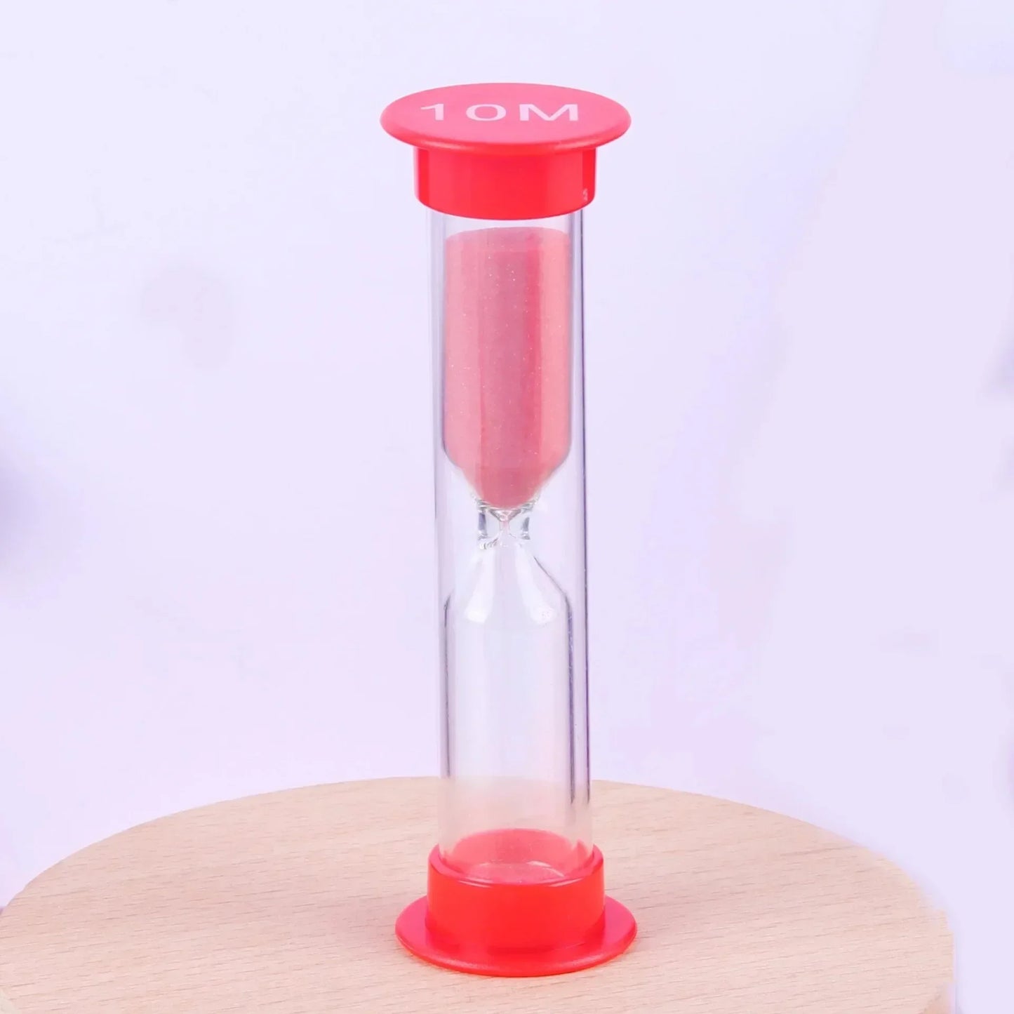 Bunte Kunststoff Sanduhr – Dekorativer Kinder Timer für Zuhause, Kindergarten & Garten Kaufschwan® 10 Minuten
