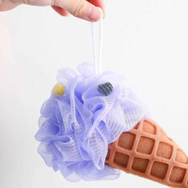Eiscreme Körper Schwamm – Regenbogen Mesh Bade- & Dusch Peeling Puff Kaufschwan®