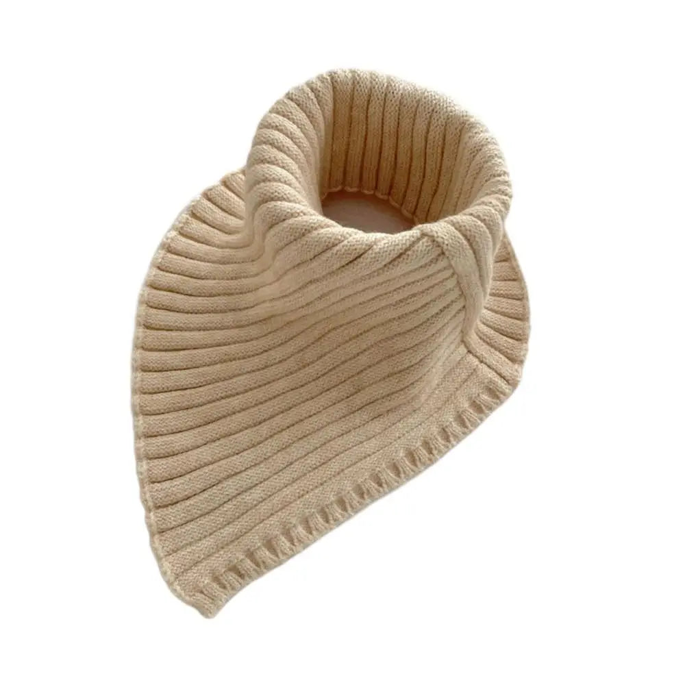 Abnehmbarer Winter Schal – Winddichter Gestrickter Fake Rollkragen für Damen | Warmer Halswärmer für Kaltes Wetter Kaufschwan® Aprikose