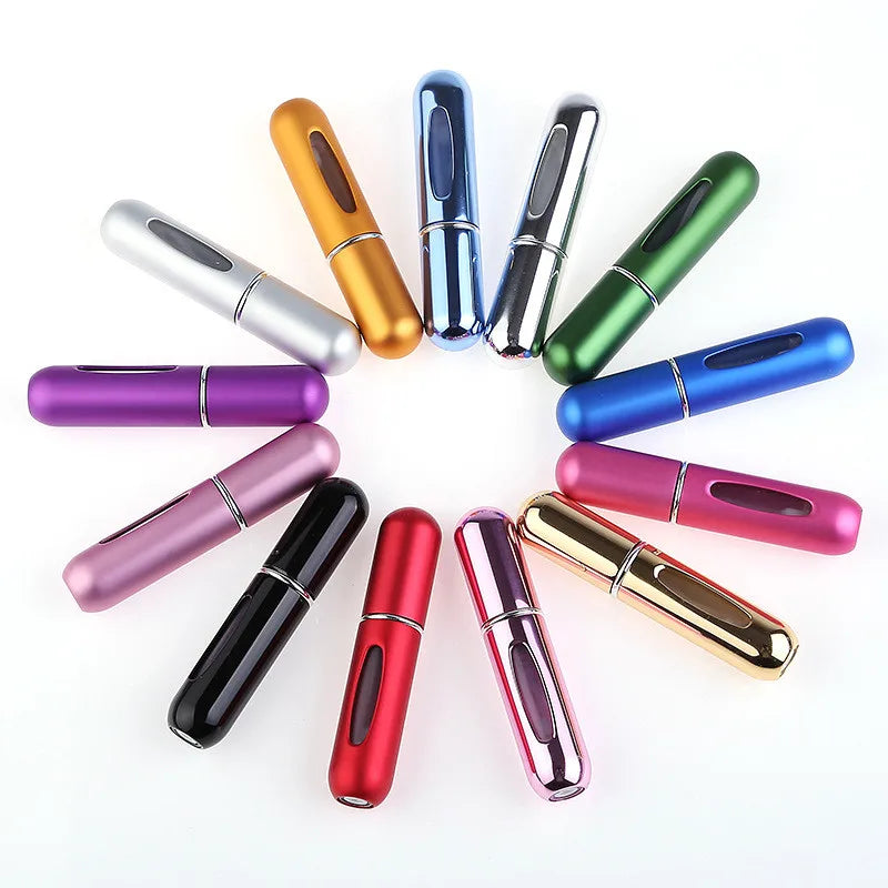 5ml Tragbare Parfüm Nachfüllflasche – Mini Refill Spray Atomizer | Leerer Parfümsprüher für Reisen & Alltag Kaufschwan®