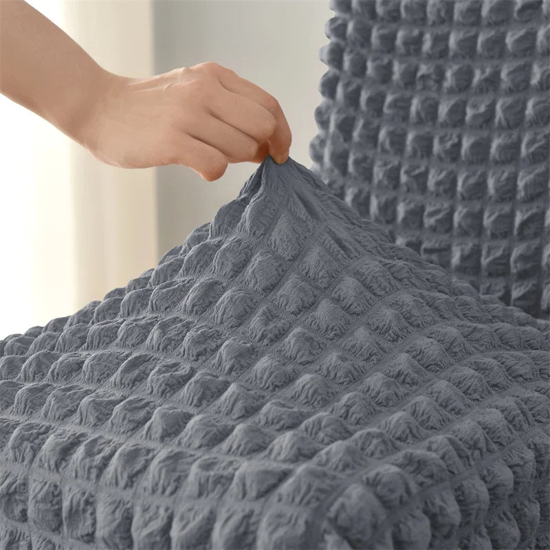 1/2 Stück Stuhlbezüge mit Rock – Einfarbige Elastische Esszimmer- & Bankettstuhl Überzüge für Hochzeitsdekoration Kaufschwan®