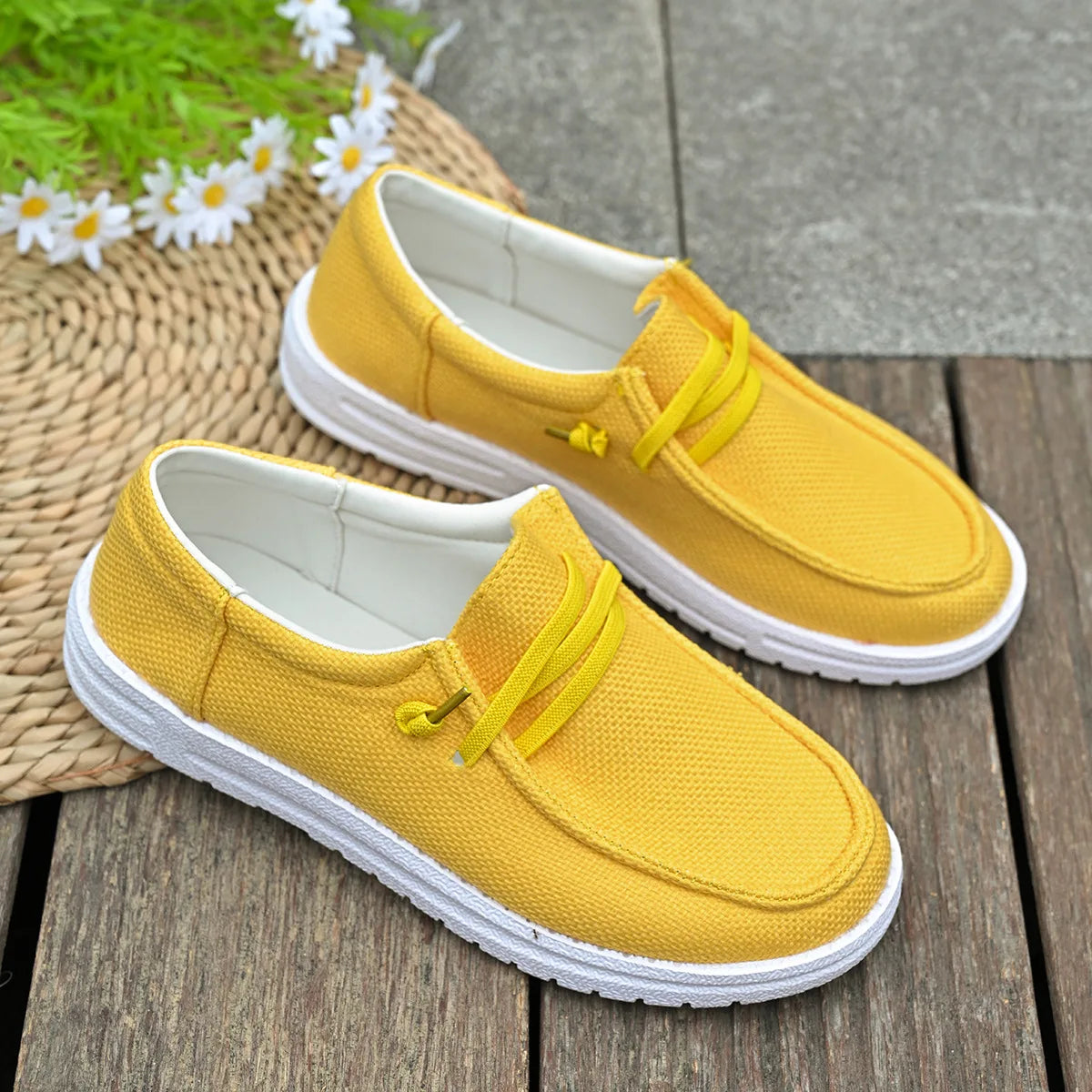 Damen Sportschuhe – Modische Flache Sneaker | Bequeme Freizeitschuhe für Jeden Tag Kaufschwan®