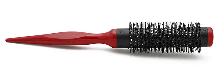 Professionelle Antistatische Rundbürste – Wildschweinborsten Föhn- & Lockenbürste | Styling-Tool für Lockiges Haar & Salon Kaufschwan®