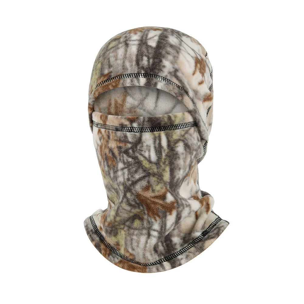 Vollgesichts-Balaclava – Winter Thermo-Fleece-Maske | Motorrad, Fahrrad & Sport Lauf Sturmhaube mit Halswärmer Kaufschwan® Tarnung 2