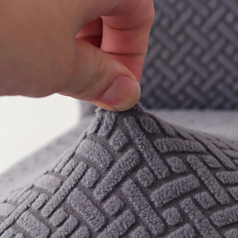 Elastischer Esszimmer Stuhlbezug – Dehnbarer Dicker Jacquard Küchenstuhl Überzug für Esszimmer, Hotel, Hochzeit & Bankett