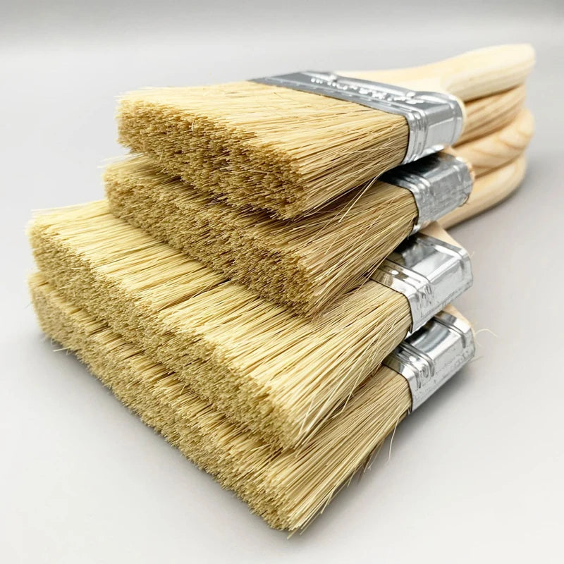 Malerpinsel mit Naturborsten – Präzisions Pinsel für Farbe, Lack & Lasur Kaufschwan®