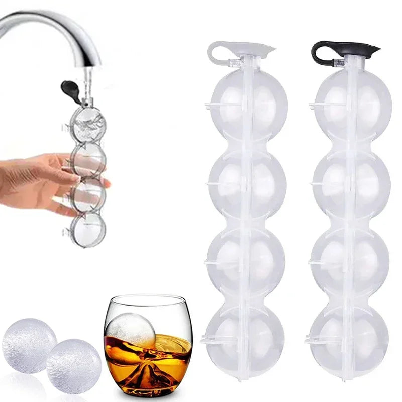 Runde Eiswürfelform – Große Eiskugeln für Whiskey & Cocktails Kaufschwan®