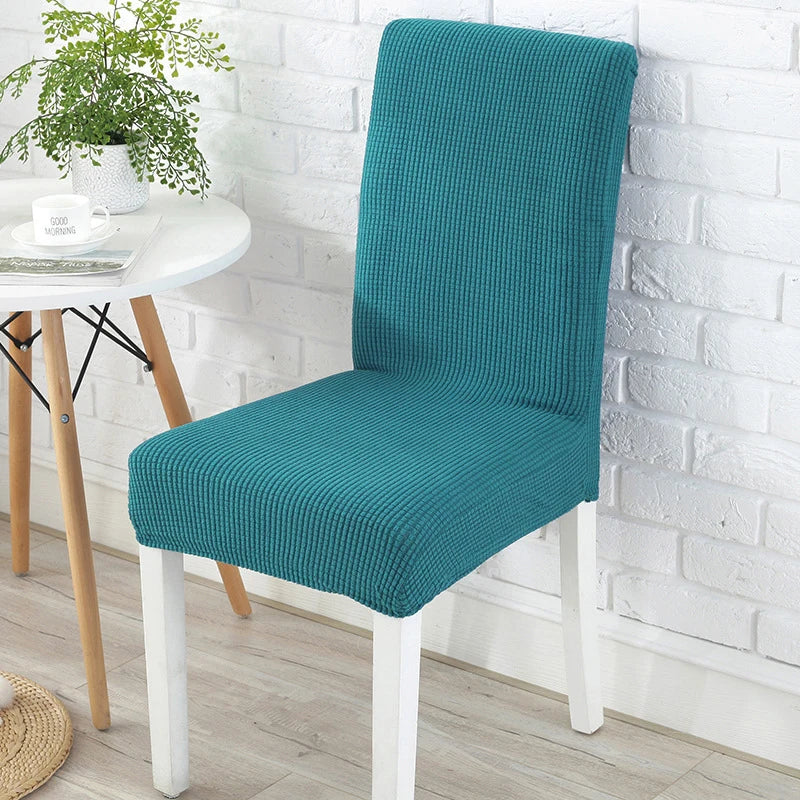 Elastischer Esszimmer Stuhlbezug – Dehnbarer Dicker Jacquard Küchenstuhl Überzug für Esszimmer, Hotel, Hochzeit & Bankett Kaufschwan®