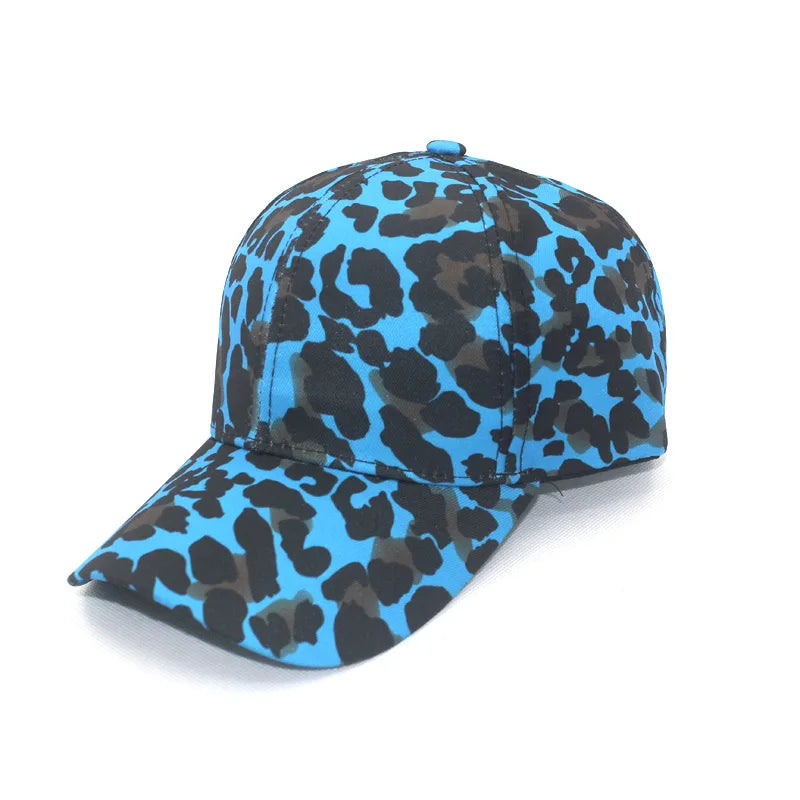 Leopard Print Verstellbare Baseballkappe | Sonnenschutz Baseballcap | Frühling & Sommer Outdoor Snapback für Herren Kaufschwan®