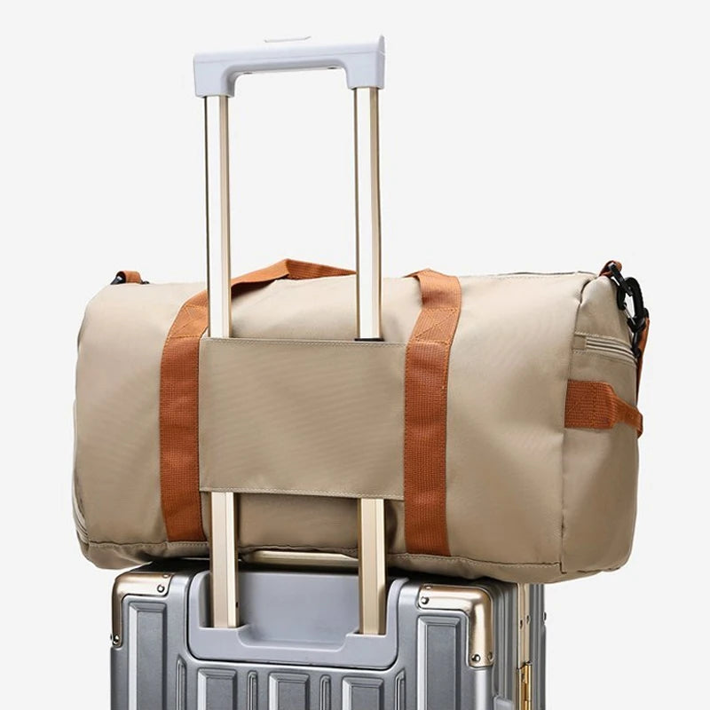 Reisetasche – Modische Große Sporttasche für Herren | Freizeit Reise Gepäck Tasche mit Reißverschluss Kaufschwan®