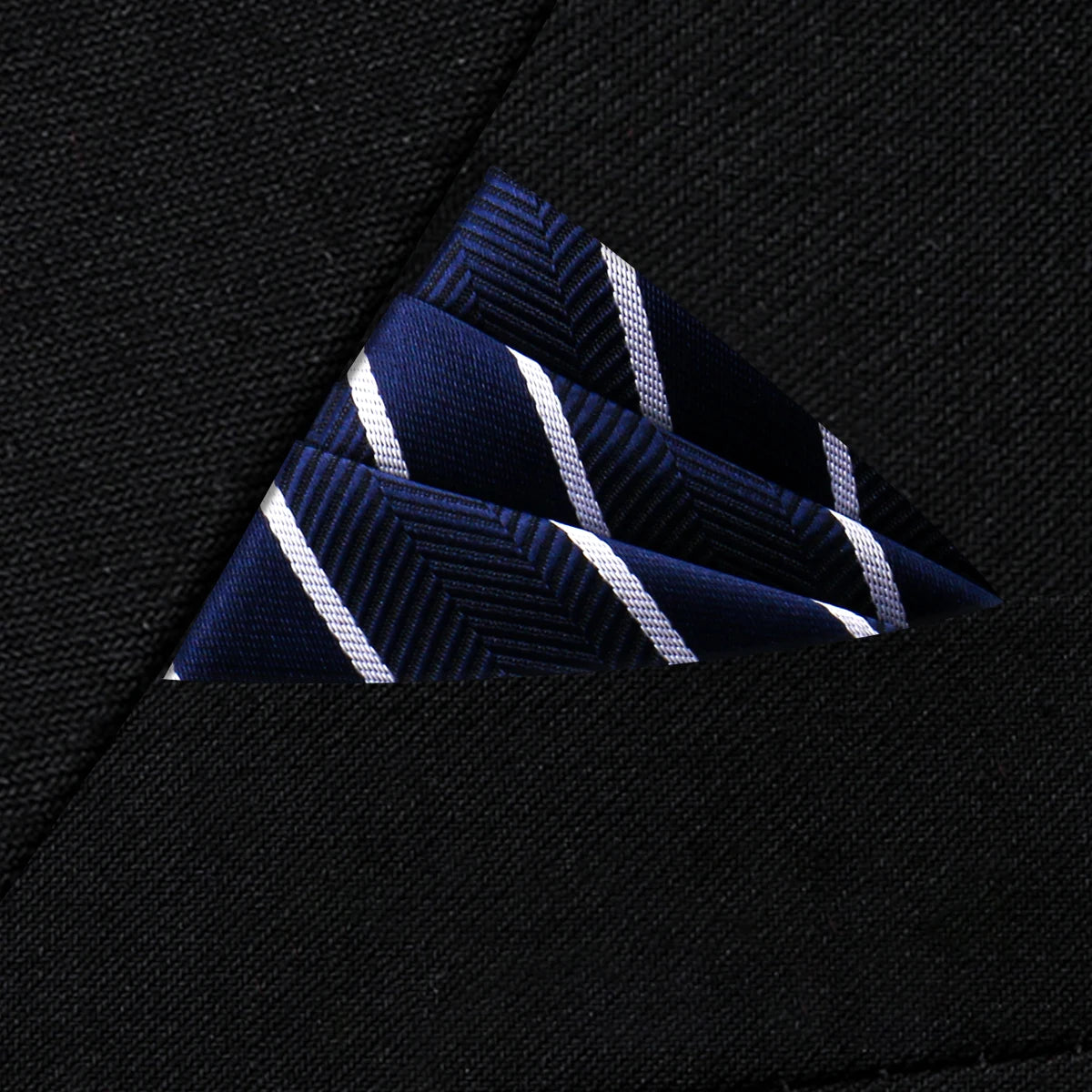 Herren Einstecktuch – Neues Design Jacquard Gewebtes Taschentuch, Braunes Anzug Accessoire für Hochzeit, Party & Formelle Anlässe Kaufschwan®