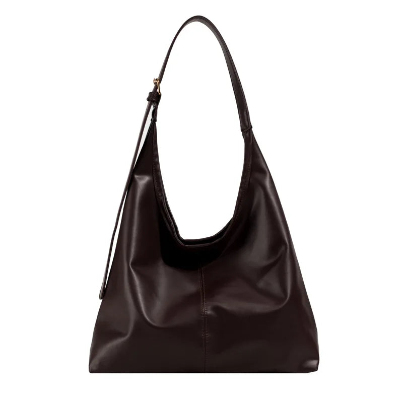 Große Damen Tote Tasche für Eine Schulter – Lässige & Vielseitige Crossbody Handtasche | Modische Schlichte City Tasche