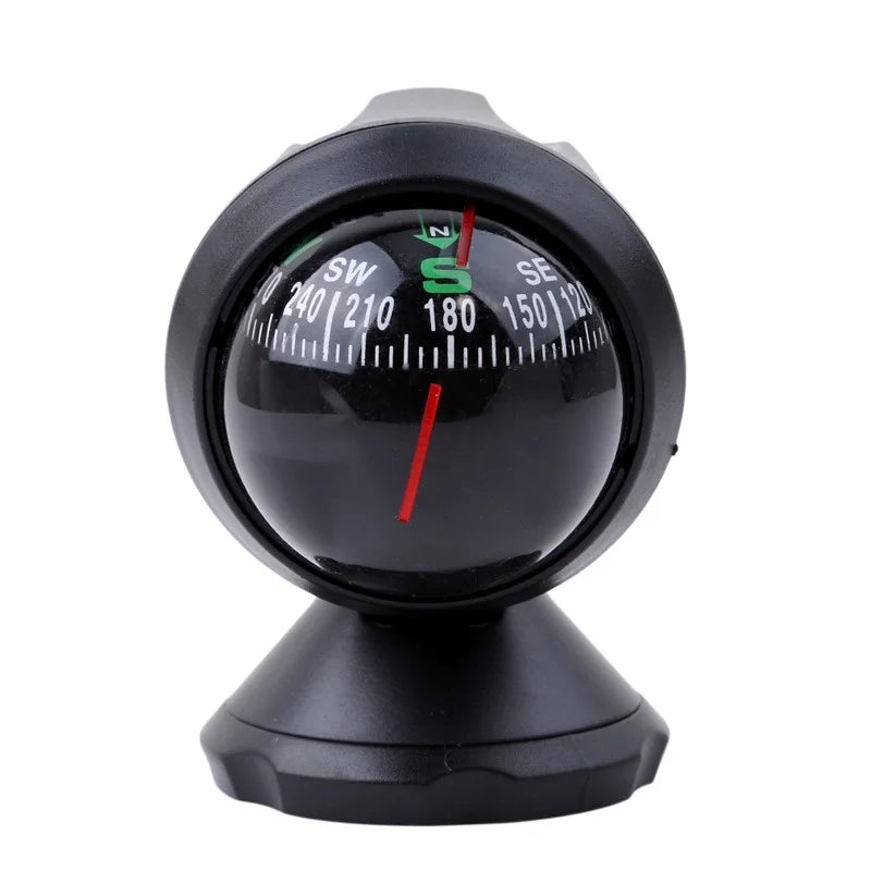 Outdoor Fahrzeugkompass – Multifunktionaler Auto Inklinometer & Neigungsmesser | Innenraumzubehör für Navigation & Fahrsicherheit Kaufschwan® Schwarz