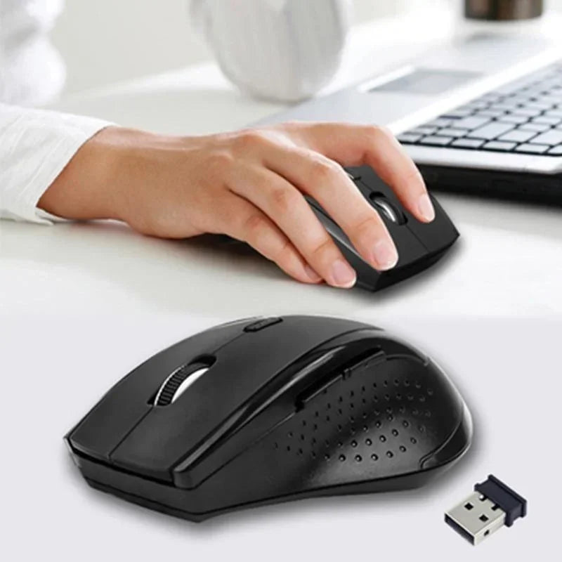 2.4GHz Kabellose Gaming Maus – Ergonomische Computer PC Maus mit USB Empfänger | Laptop Zubehör Kaufschwan®