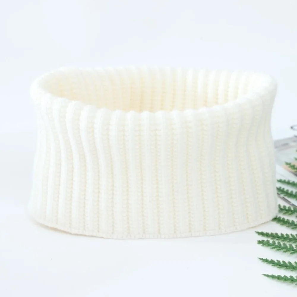 Gestrickter Halswärmer – Winddichter Warmer Winter Schal für Damen & Herren | Dickes Gestricktes Kälteschutz Schlauchtuch Kaufschwan®